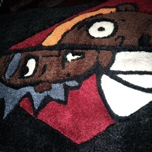 Colorful Cartoon Character Rug